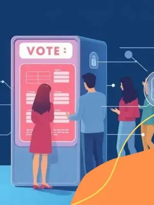 Blockchain’s role in securing online voting systems