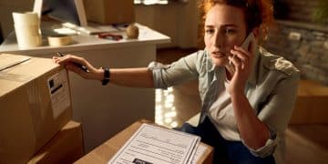 woman worried with US-EU tariff escalation 2025