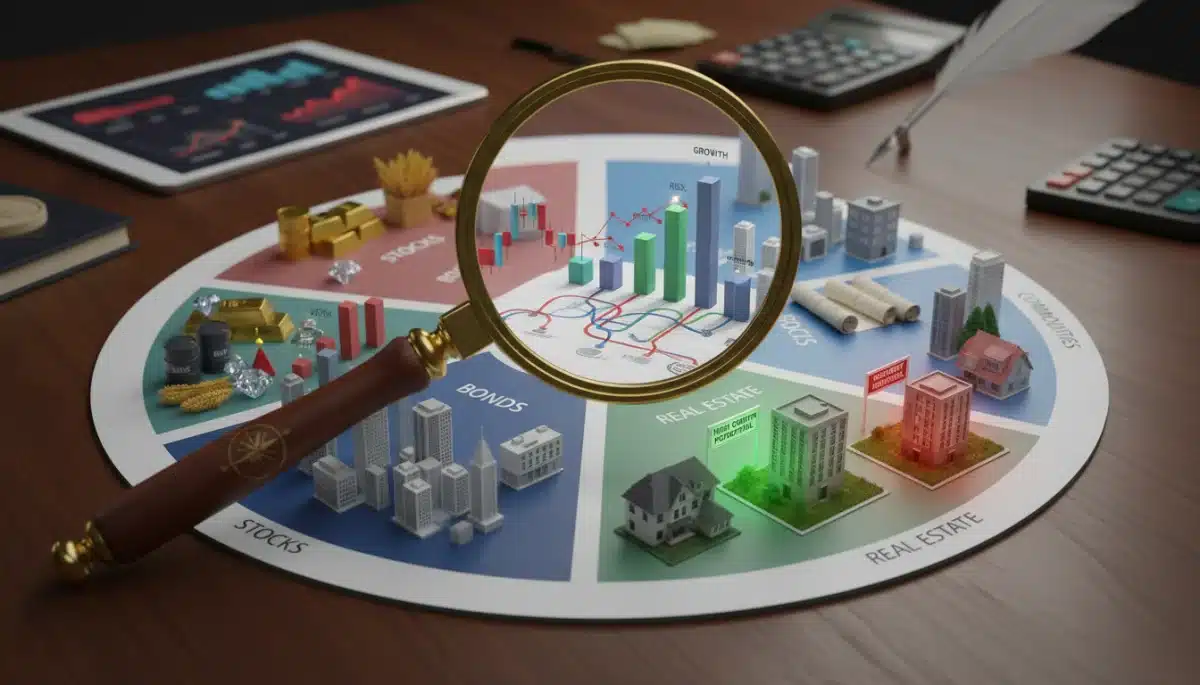 Diversified investment portfolio adapting to global economic changes