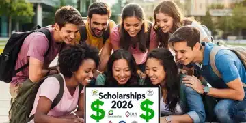 Students exploring top scholarship search engines for financial aid in 2026.