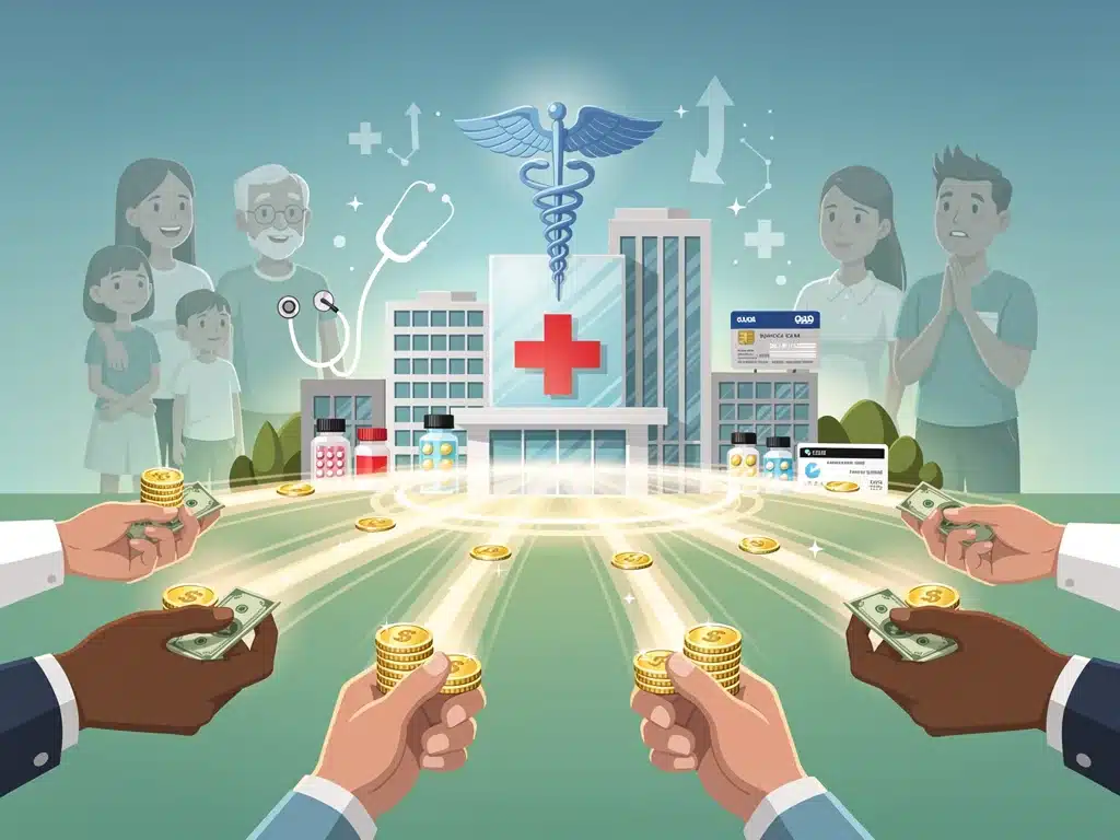 Financial assistance for healthcare through ACA subsidies